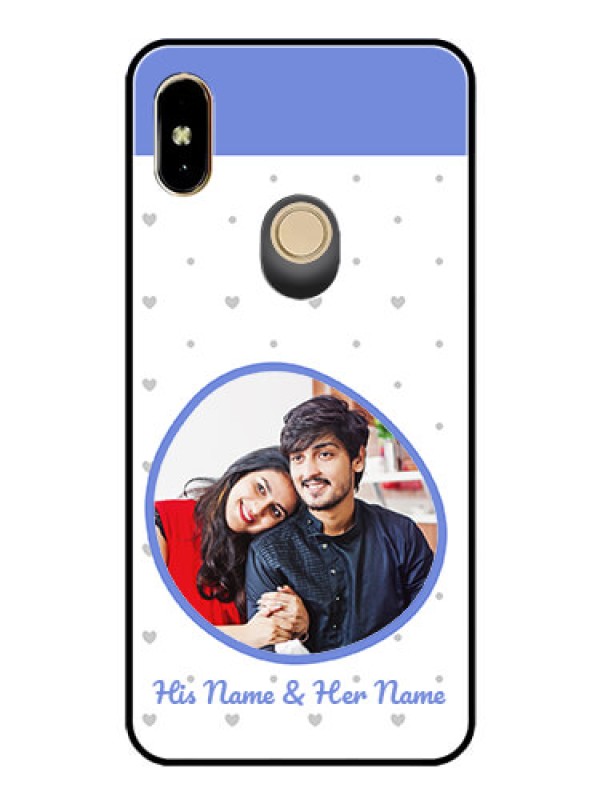 Custom Redmi Y2 Photo Printing on Glass Case  - Premium Case Design
