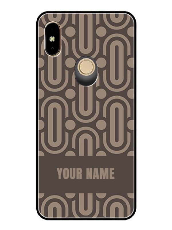 Custom Xiaomi Redmi Y2 Custom Glass Phone Case - Captivating Zero Pattern Design