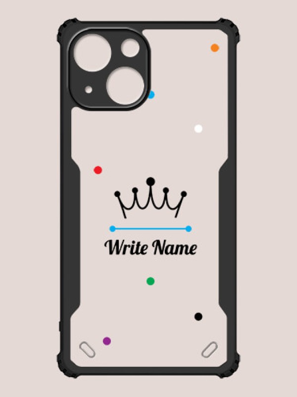 Custom iPhone 13 Mini Custom Hybrid Mobile Phone Case With The King Design