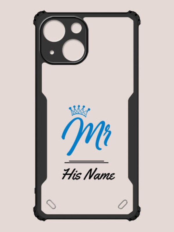 Custom iPhone 13 Mini Custom Hybrid Mobile Phone Case With Mr King Design