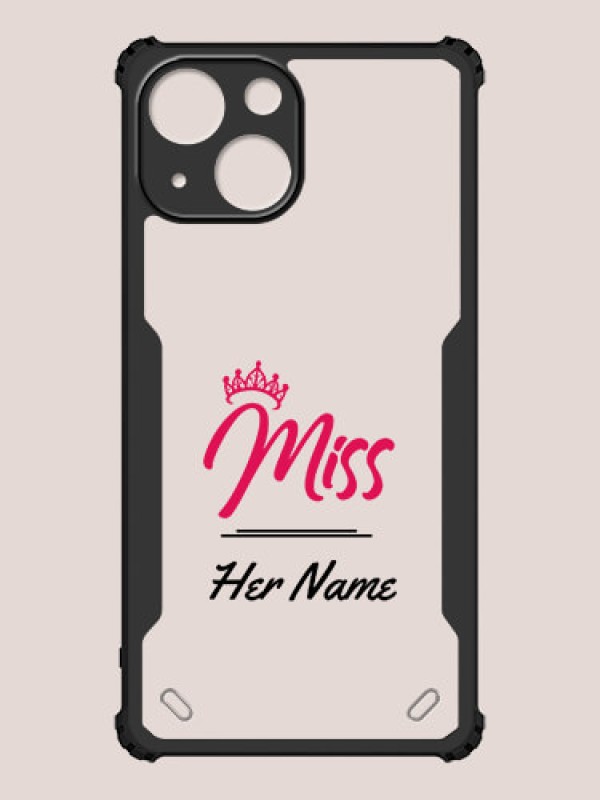 Custom iPhone 13 Mini Custom Hybrid Mobile Phone Case With Ms Queen Design