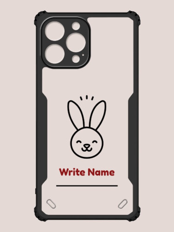 Custom iPhone 13 Pro Max Custom Hybrid Mobile Phone Case With Cute Mouse Design