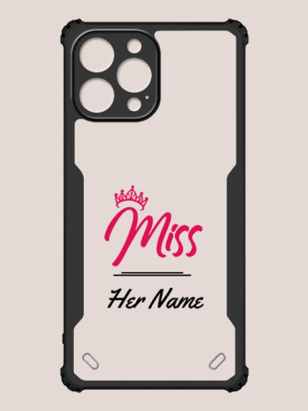 Custom iPhone 13 Pro Max Custom Hybrid Mobile Phone Case With Ms Queen Design
