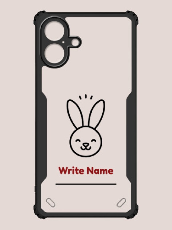 Custom iPhone 16 Plus Custom Hybrid Mobile Phone Case With Cute Mouse Design