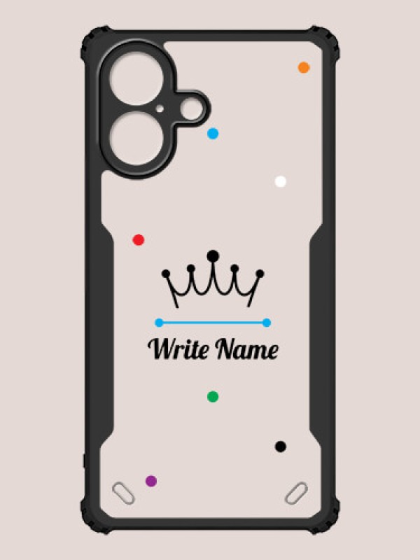 Custom iPhone 16 Custom Hybrid Mobile Phone Case With The King Design