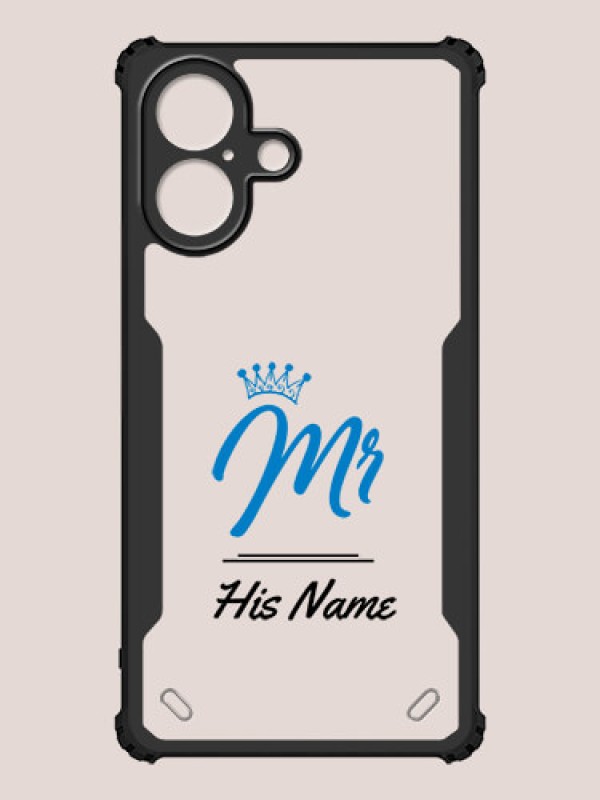Custom iPhone 16 Custom Hybrid Mobile Phone Case With Mr King Design