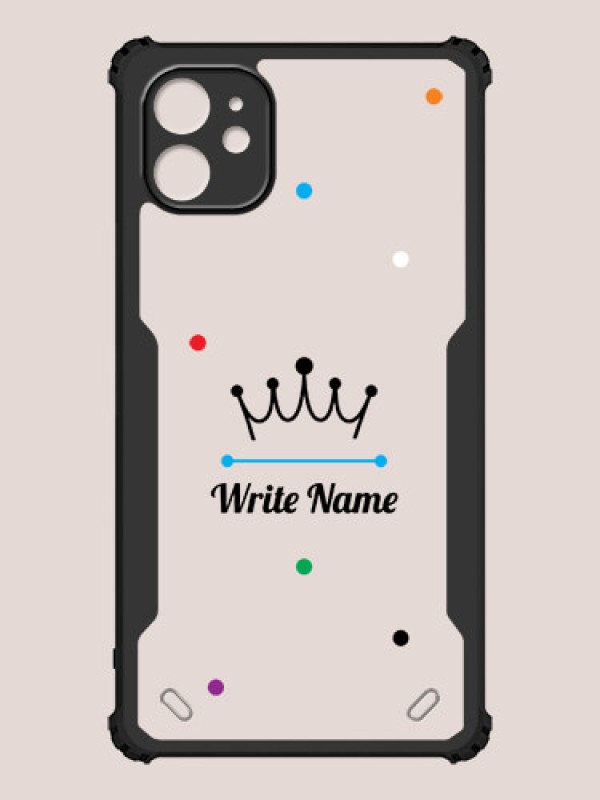 Custom iPhone 11 Custom Hybrid Mobile Phone Case With The King Design