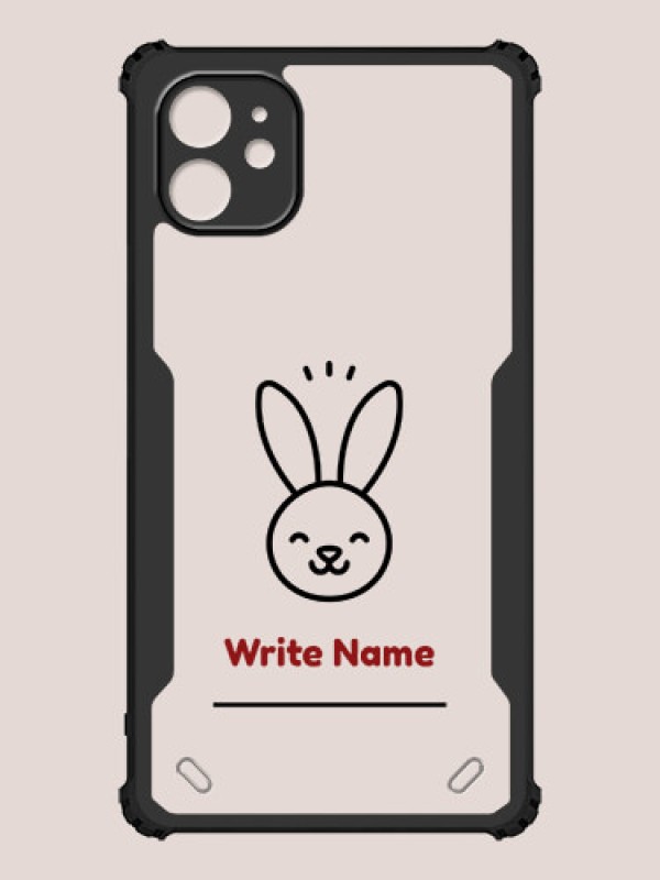 Custom iPhone 11 Custom Hybrid Mobile Phone Case With Cute Mouse Design