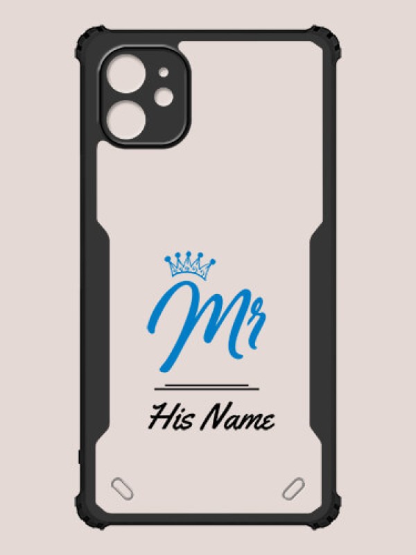 Custom iPhone 11 Custom Hybrid Mobile Phone Case With Mr King Design