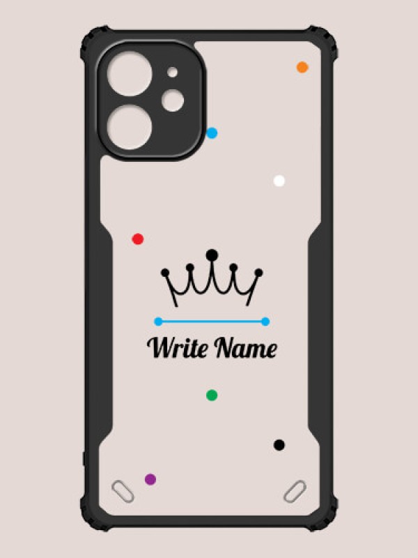 Custom iPhone 12 Mini Custom Hybrid Mobile Phone Case With The King Design