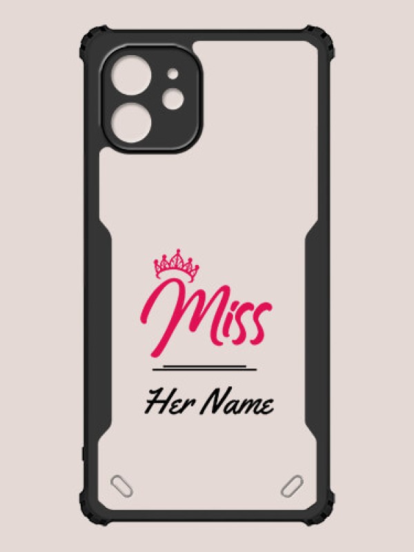 Custom iPhone 12 Custom Hybrid Mobile Phone Case With Ms Queen Design