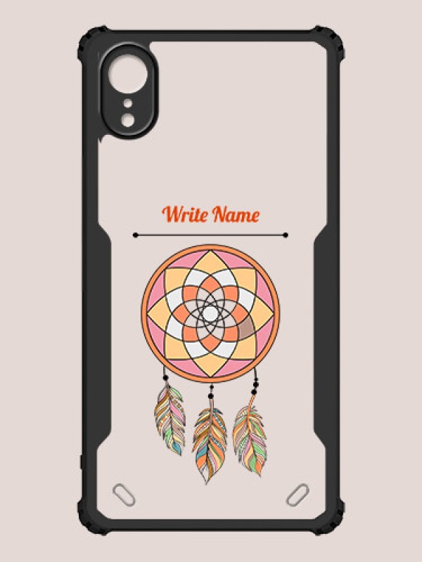 Custom iPhone XR Custom Hybrid Mobile Phone Case With Dream Catcher Design