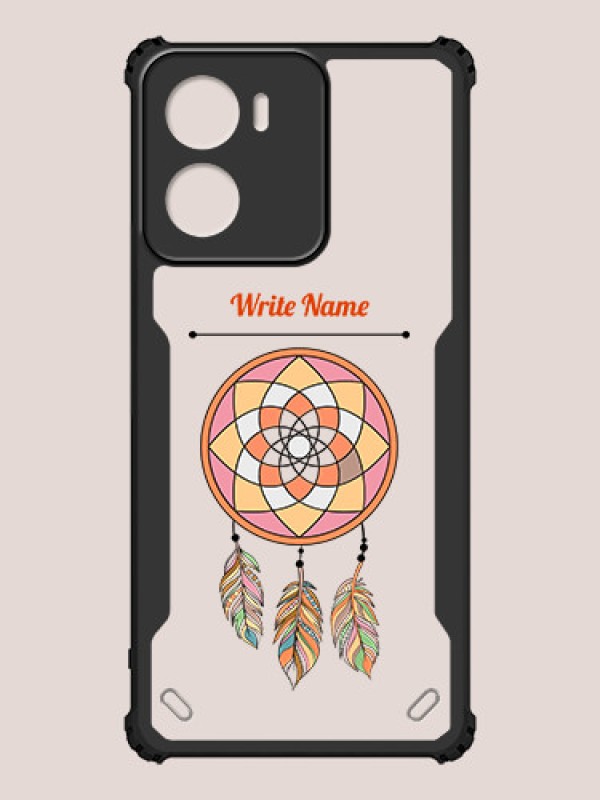 Custom Motorola G05 Custom Hybrid Mobile Phone Case With Dream Catcher Design