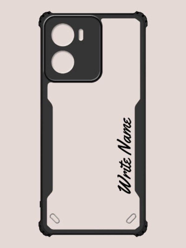 Custom Motorola G05 Custom Hybrid Mobile Phone Case With Simple Text Design