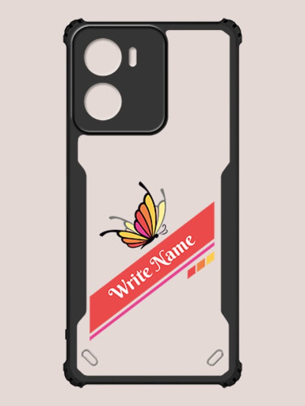 Custom Motorola G05 Custom Hybrid Mobile Phone Case With Colorful Butterfly Design