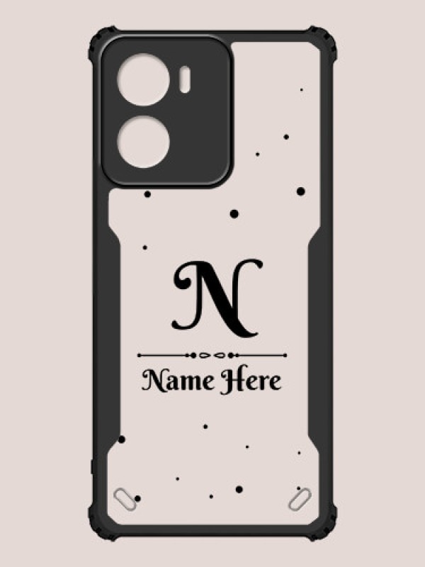 Custom Motorola G05 Custom Hybrid Mobile Phone Case With Polka Dot Themed Design