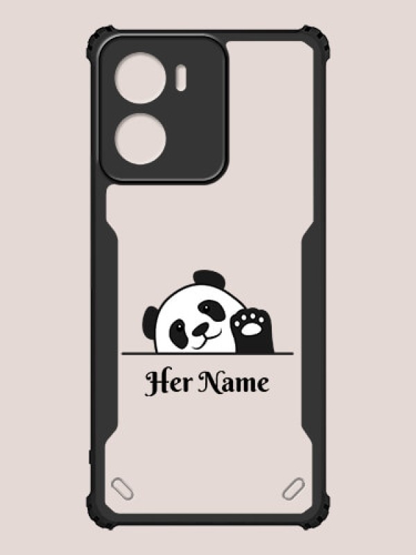 Custom Motorola G05 Custom Hybrid Mobile Phone Case With Cute Baby Panda Design