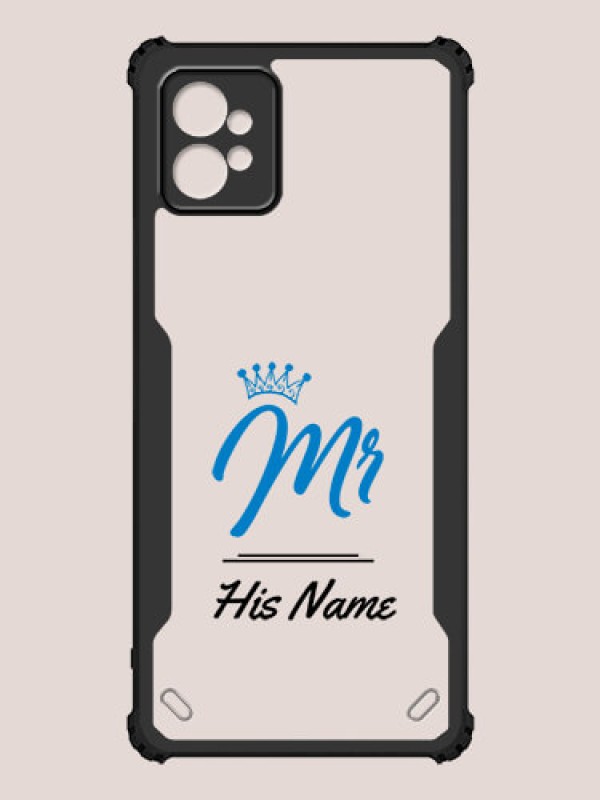 Custom Motorola G32 Custom Hybrid Mobile Phone Case With Mr King Design