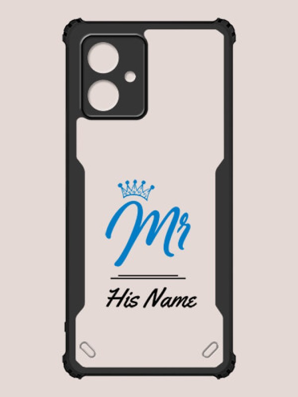 Custom Motorola G54 5G Custom Hybrid Mobile Phone Case With Mr King Design