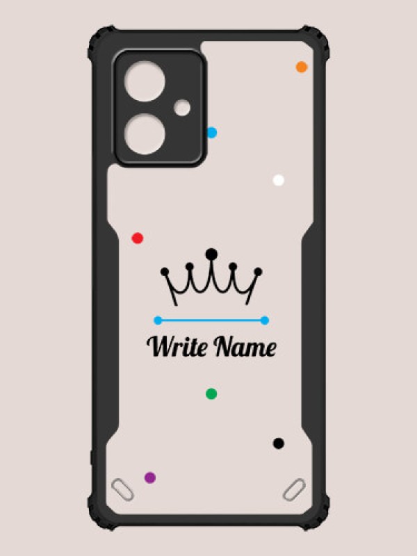 Custom Moto G54 Custom Hybrid Mobile Phone Case With The King Design