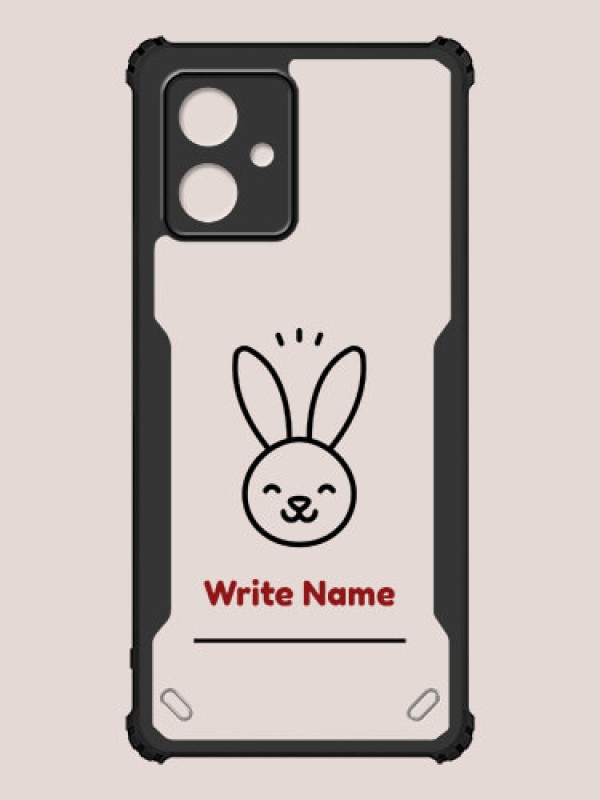 Custom Moto G54 Custom Hybrid Mobile Phone Case With Cute Mouse Design