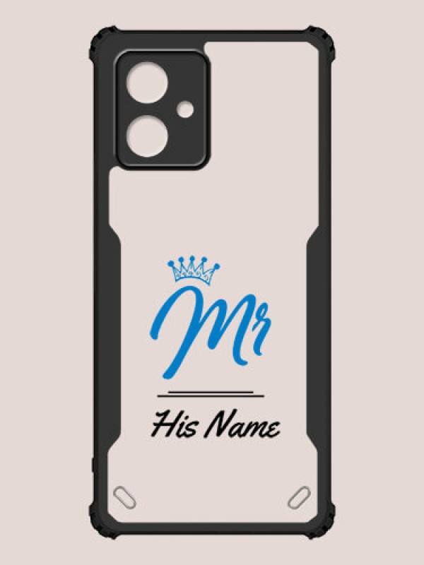 Custom Moto G54 Custom Hybrid Mobile Phone Case With Mr King Design