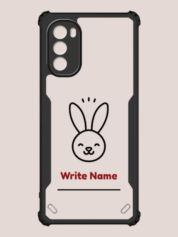 Custom Moto G62 Custom Hybrid Mobile Phone Case With Cute Mouse Design