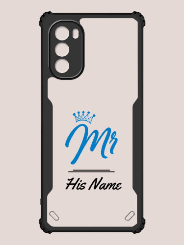 Custom Moto G62 Custom Hybrid Mobile Phone Case With Mr King Design