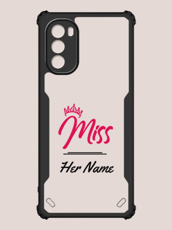 Custom Moto G62 Custom Hybrid Mobile Phone Case With Ms Queen Design