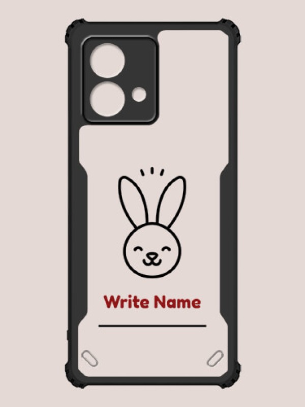 Custom Moto G84 5G Custom Hybrid Mobile Phone Case With Cute Mouse Design