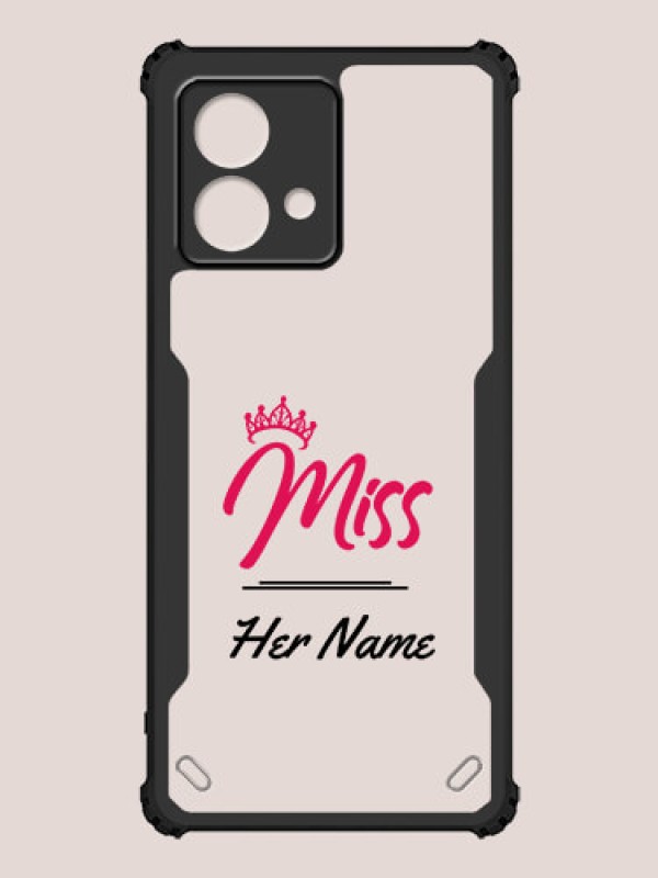 Custom Moto G84 5G Custom Hybrid Mobile Phone Case With Ms Queen Design