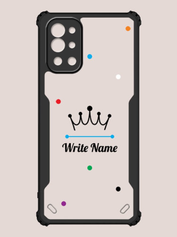 Custom OnePlus 9R Custom Hybrid Mobile Phone Case With The King Design