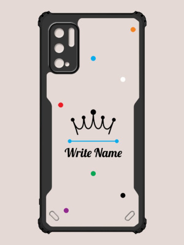 Custom Poco M3 Pro Custom Hybrid Mobile Phone Case With The King Design