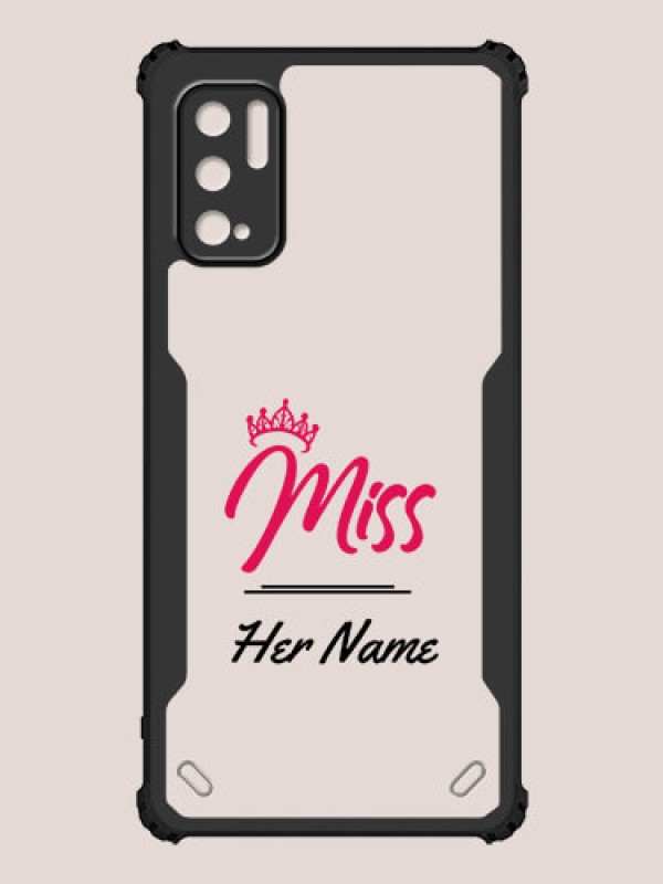 Custom Poco M3 Pro Custom Hybrid Mobile Phone Case With Ms Queen Design