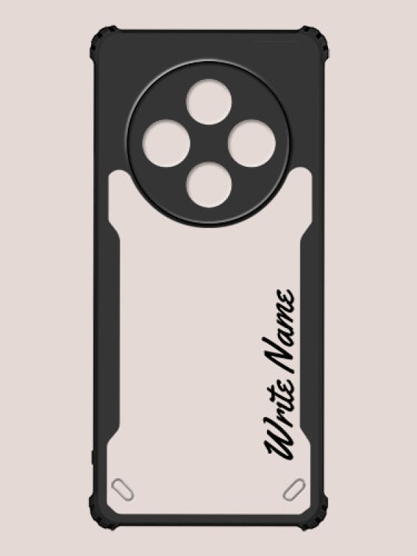 Custom Poco M7 5G Custom Hybrid Mobile Phone Case With Simple Text Design