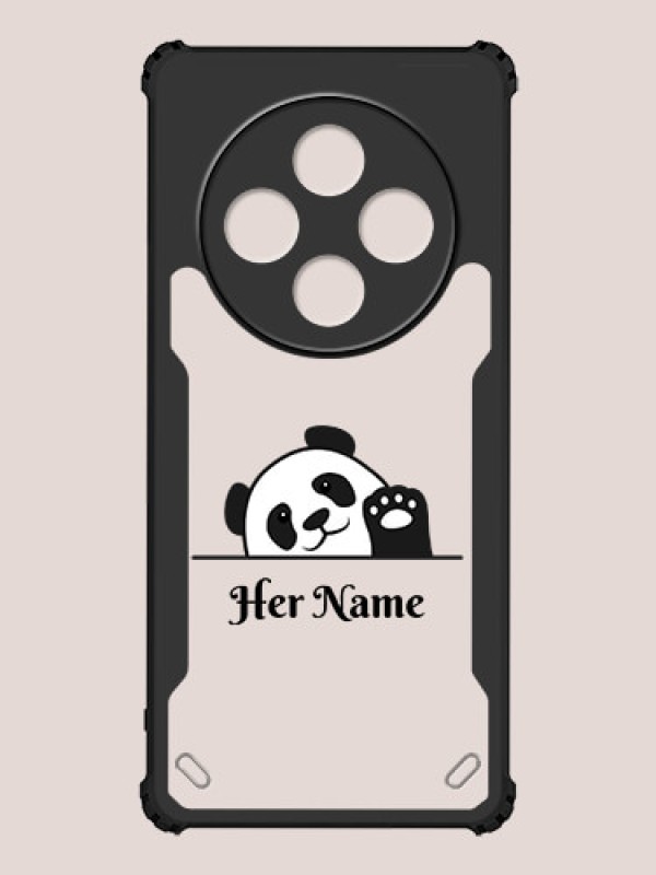 Custom Poco M7 5G Custom Hybrid Mobile Phone Case With Cute Baby Panda Design