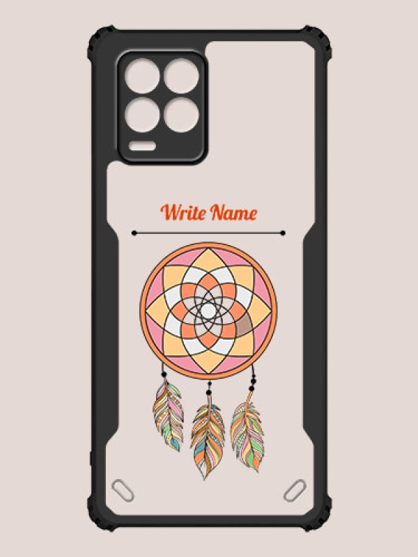 Custom Realme 8 Custom Hybrid Mobile Phone Case With Dream Catcher Design