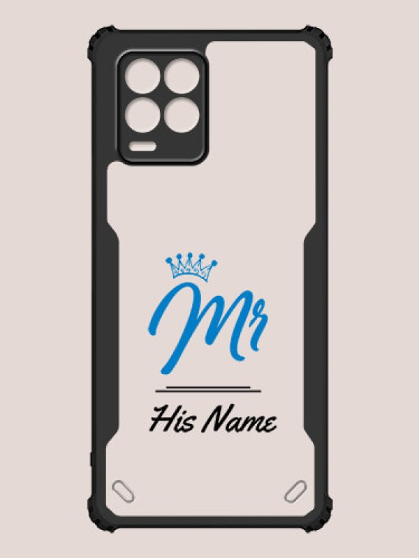 Custom Realme 8 Custom Hybrid Mobile Phone Case With Mr King Design