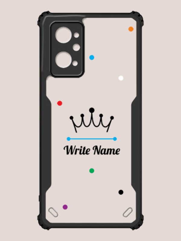 Custom Realme 9i 4G Custom Hybrid Mobile Phone Case With The King Design