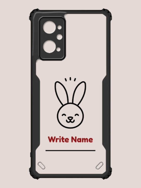 Custom Realme 9i 4G Custom Hybrid Mobile Phone Case With Cute Mouse Design