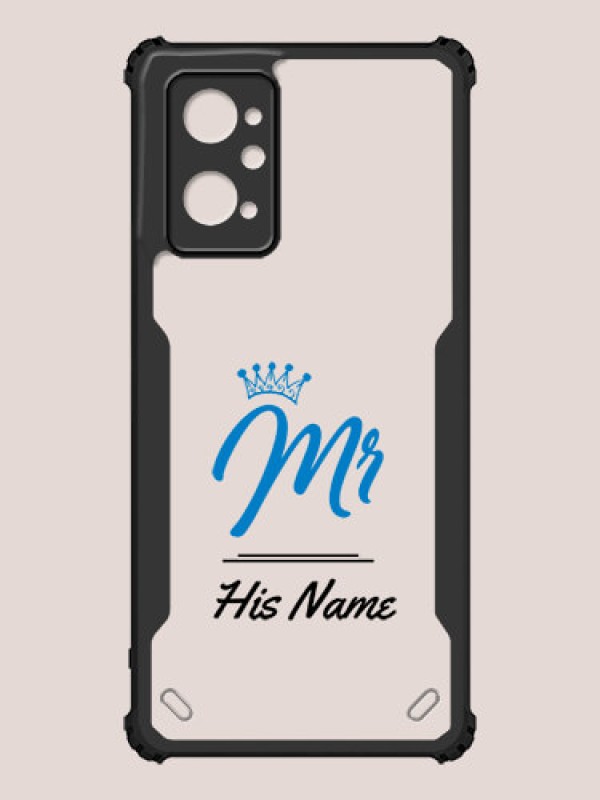 Custom Realme 9i 4G Custom Hybrid Mobile Phone Case With Mr King Design