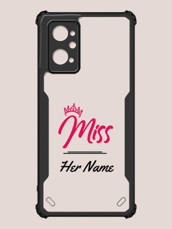 Custom Realme 9i 4G Custom Hybrid Mobile Phone Case With Ms Queen Design