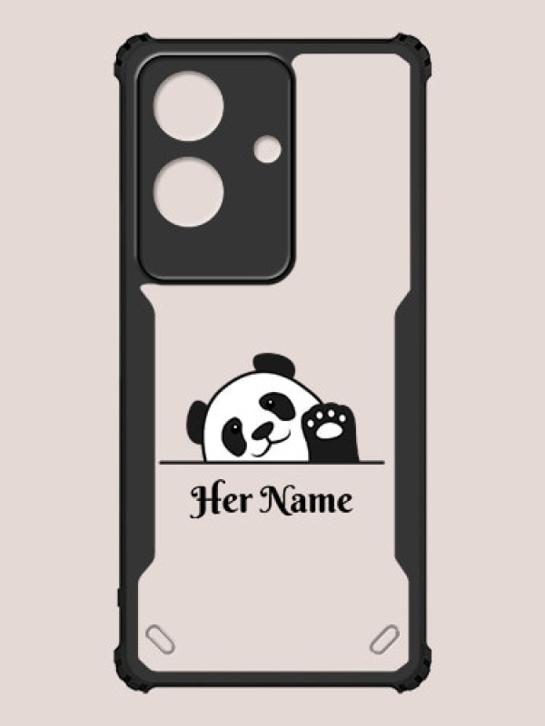 Custom Realme C61 4G Custom Hybrid Mobile Phone Case With Cute Baby Panda Design