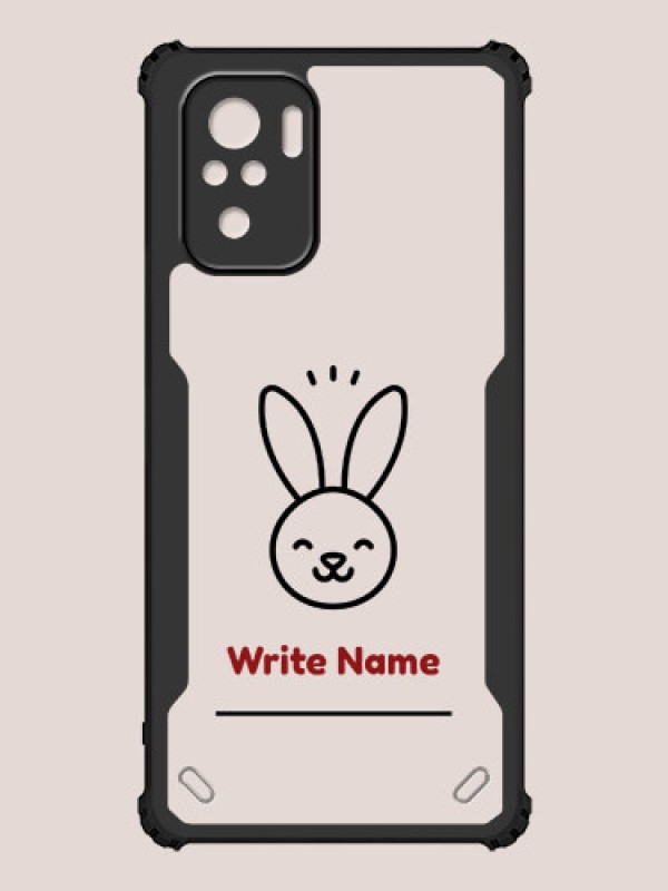 Custom Redmi Note 10 4G Custom Hybrid Mobile Phone Case With Cute Mouse Design