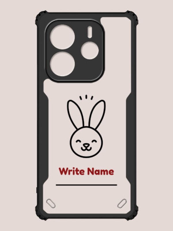 Custom Redmi Note 14 Custom Hybrid Mobile Phone Case With Cute Mouse Design