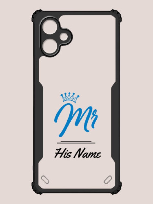 Custom Galaxy A06 Custom Hybrid Mobile Phone Case With Mr King Design