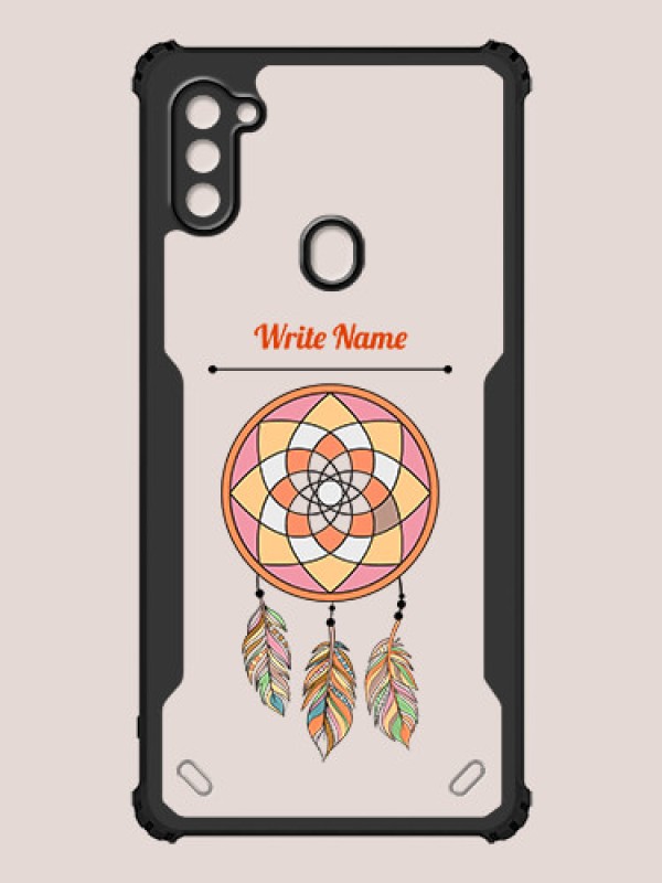Custom Galaxy A11 Custom Hybrid Mobile Phone Case With Dream Catcher Design