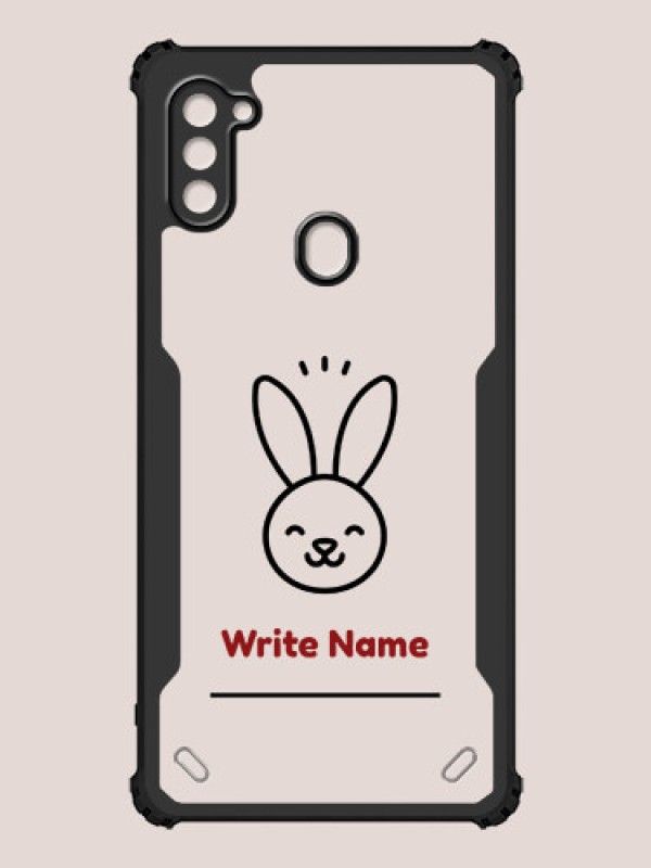 Custom Galaxy A11 Custom Hybrid Mobile Phone Case With Cute Mouse Design