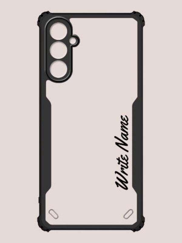 Custom Galaxy A14 4G Custom Hybrid Mobile Phone Case With Simple Text Design