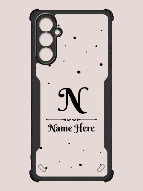 Custom Galaxy A14 4G Custom Hybrid Mobile Phone Case With Polka Dot Themed Design